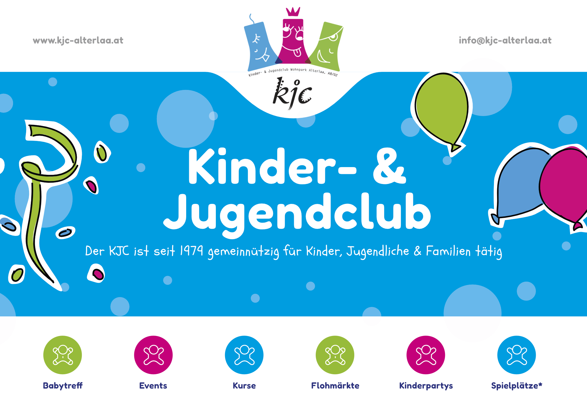 Informationen zum Angebot des KJC