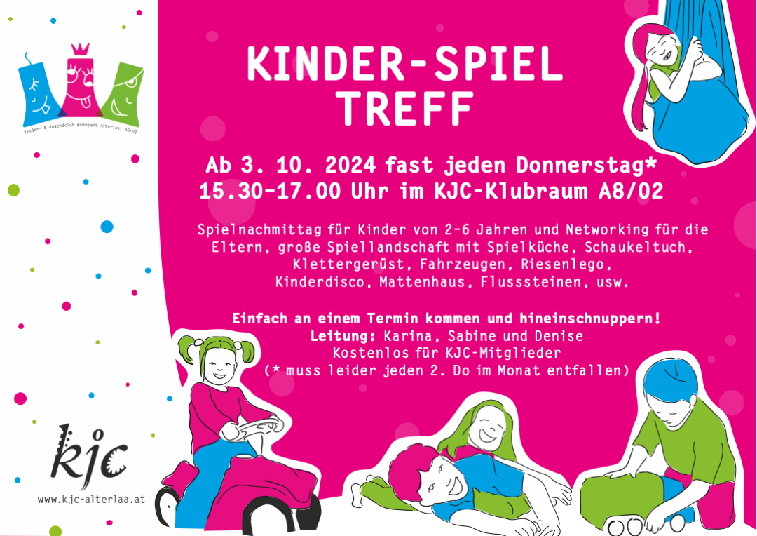 Kinderspieltreff ab 18. 9.